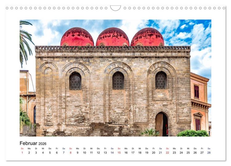 Produktbild: Sizilien - Von Palermo nach Syrakus (Wandkalender 2026 DIN A3 quer), CALVENDO Monatskalender