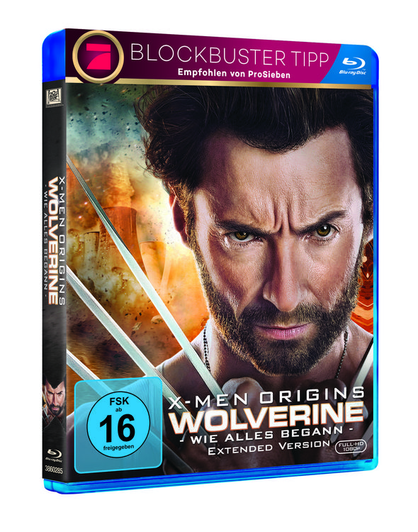Produktbild: X-Men Origins - Wolverine - Extended Version