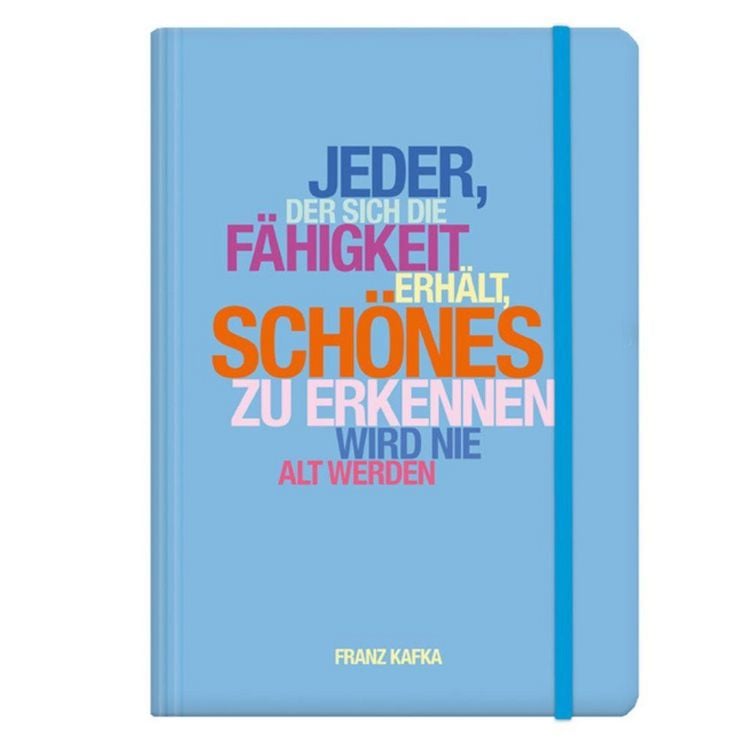 Produktbild: Notizbuch A5 Hardcover Kafka, Sch&ouml;nes