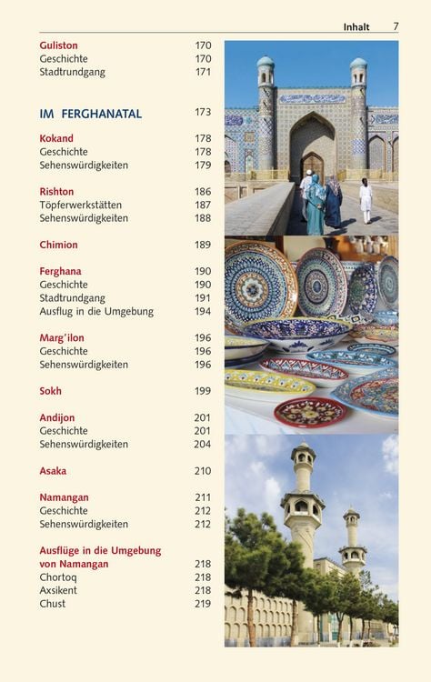 Produktbild: TRESCHER Reiseführer Usbekistan