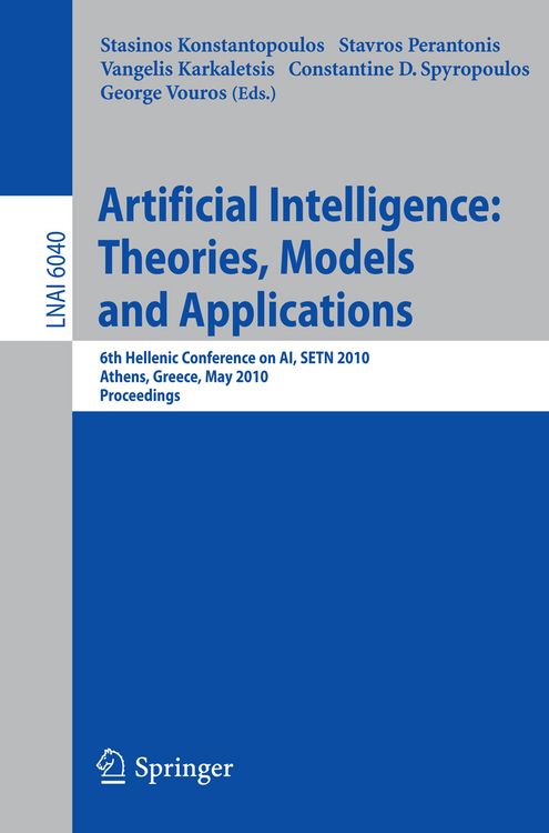 Produktbild: Advances in Artificial Intelligence: Theories, Models, and Applications