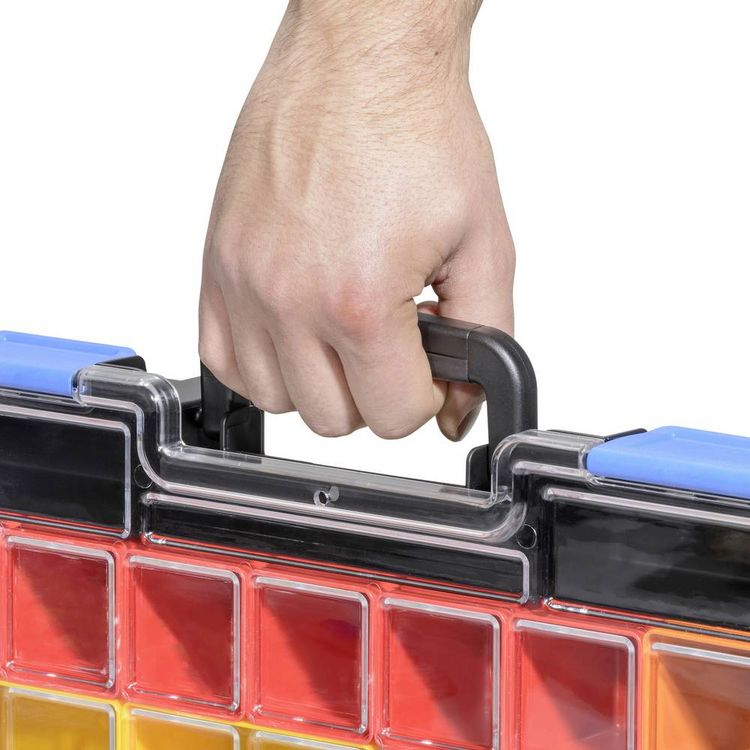 Produktbild: Allit EuroPlus Pro K44/21 Sortimentskoffer (B x H x T) 440 x 76 x 355 mm Anzahl F&auml;cher: 21 Inhalt 1 St.