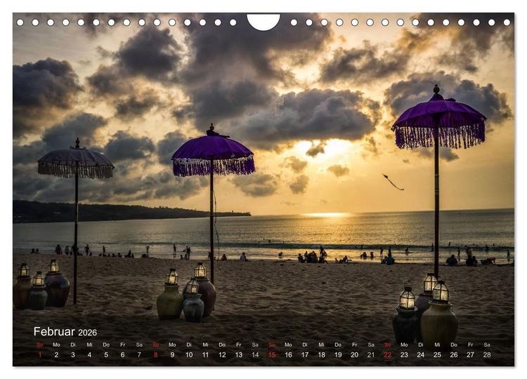 Produktbild: Bali - Insel der Tempel, G&ouml;tter und D&auml;monen (Wandkalender 2026 DIN A4 quer), CALVENDO Monatskalender