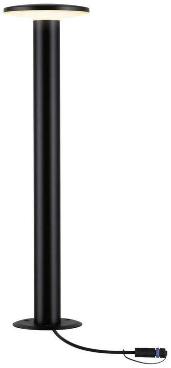 Produktbild: Paulmann P+S Poller Plate IP44 2200K 94723 Beleuchtungssystem Plug & Shine LED-Gartenstrahler LED 7 W Gold Anthrazit