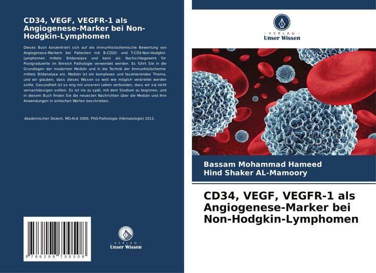 Produktbild: CD34, VEGF, VEGFR-1 als Angiogenese-Marker bei Non-Hodgkin-Lymphomen