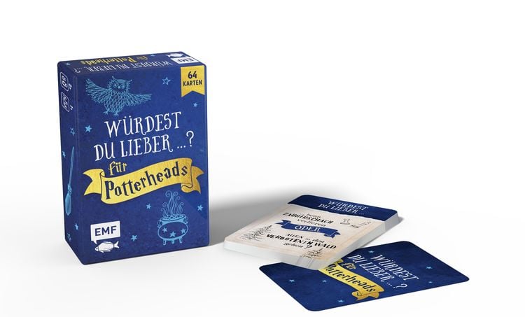 Kartenspiel: Würdest du lieber ...? Das Fragespiel für Harry Potter-Fans