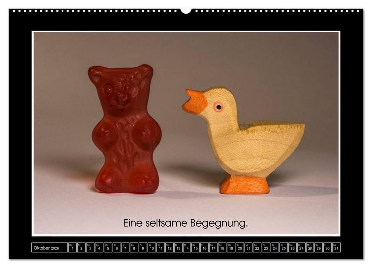 Produktbild: Wissenswertes aus der Welt der Gummib&auml;ren (hochwertiger Premium Wandkalender 2026 DIN A2 quer), Kunstdruck in Hochglanz