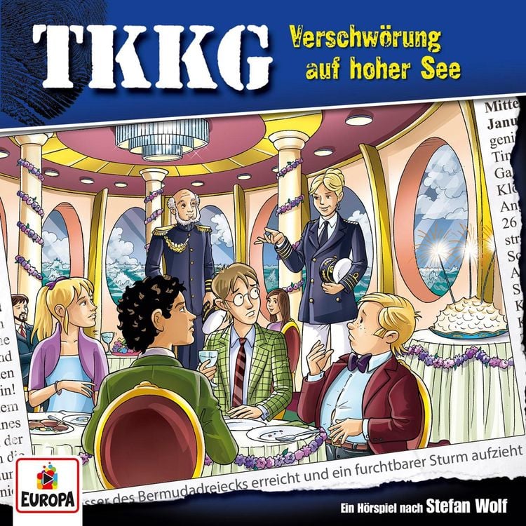 Bild vom Artikel TKKG - Folge 204: Verschwörung auf hoher See vom Autor Martin Hofstetter