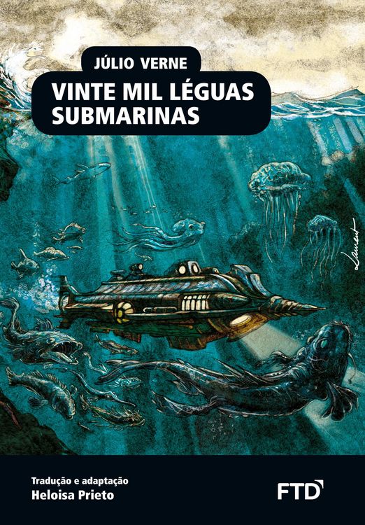 Produktbild: Vinte mil l&eacute;guas submarinas