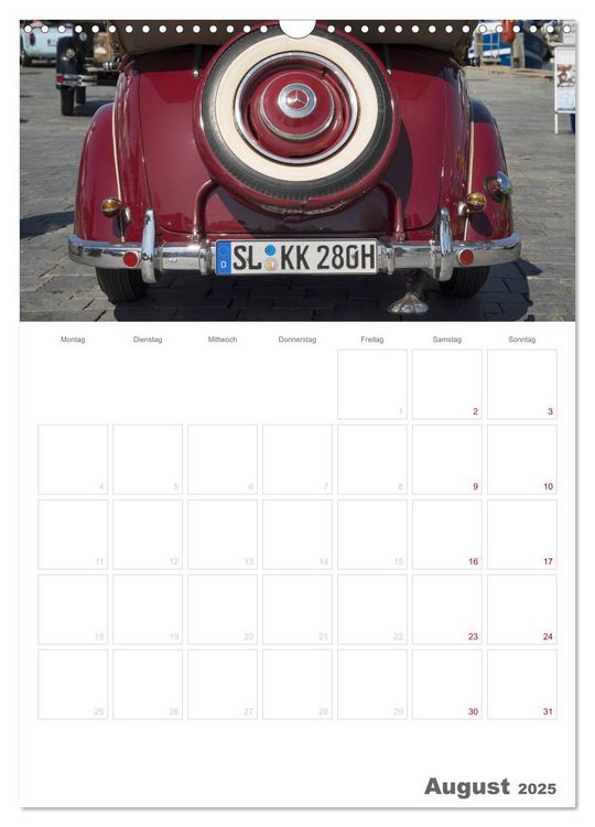 Produktbild: Mercedes Benz 170 SCB (Wandkalender 2025 DIN A3 hoch), CALVENDO Monatskalender