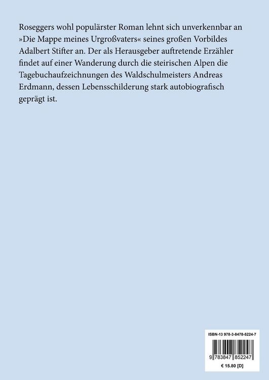 Produktbild: Die Schriften des Waldschulmeisters (Gro&szlig;druck)