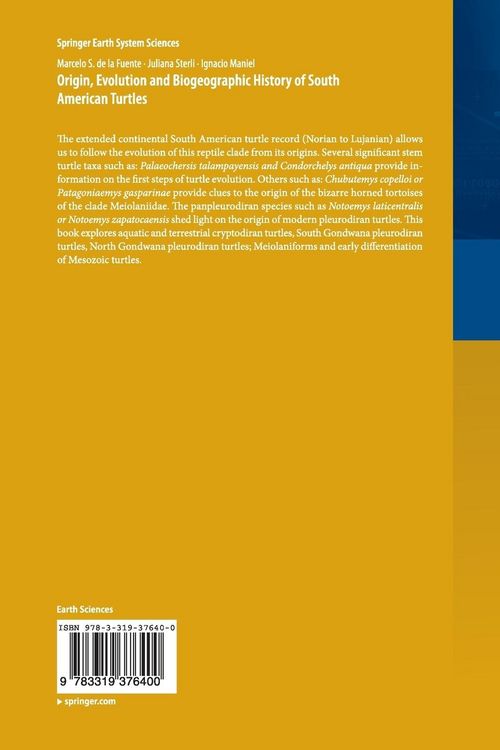 Produktbild: Origin, Evolution and Biogeographic History of South American Turtles