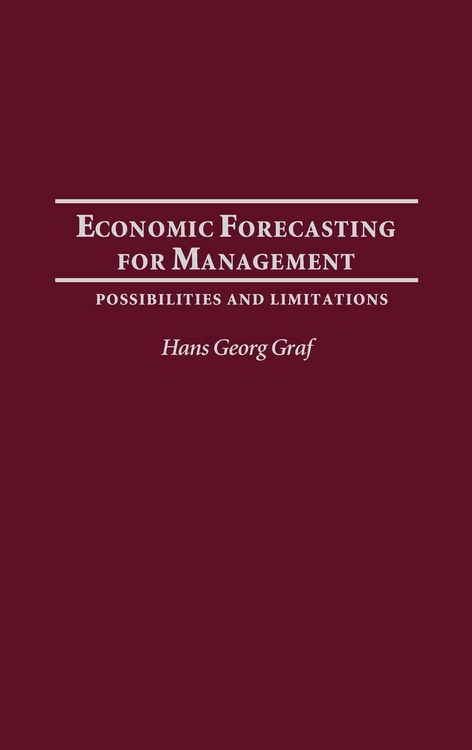 Produktbild: Economic Forecasting for Management