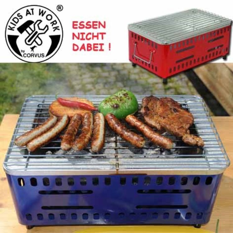 Produktbild: Der kleine Grill, Holzkohle-Grill sortiert