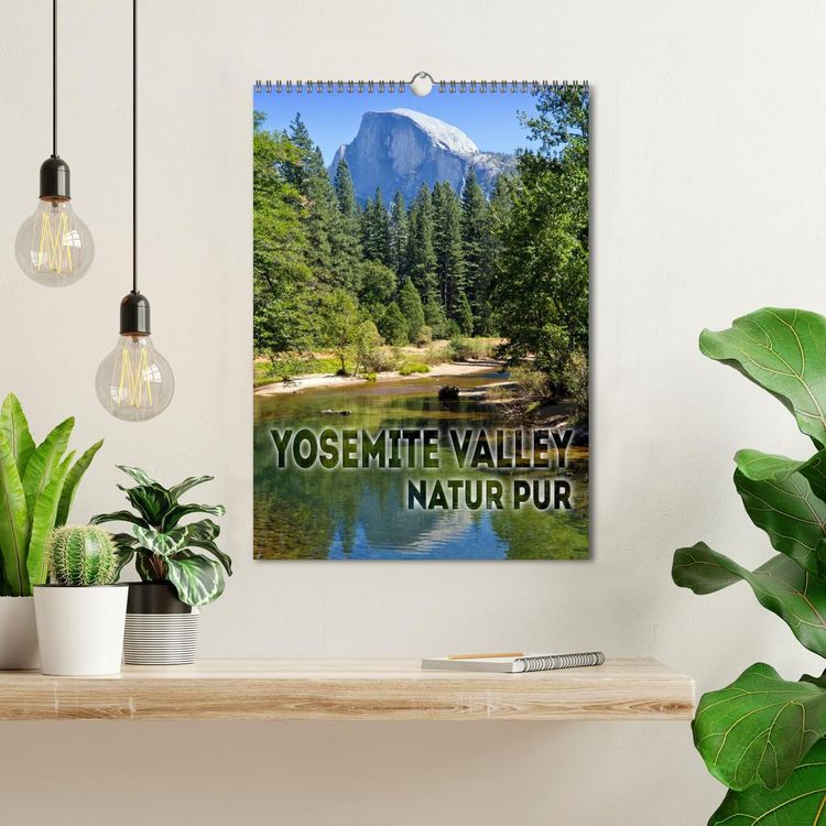 Produktbild: YOSEMITE VALLEY Natur Pur (Wandkalender 2026 DIN A3 hoch), CALVENDO Monatskalender