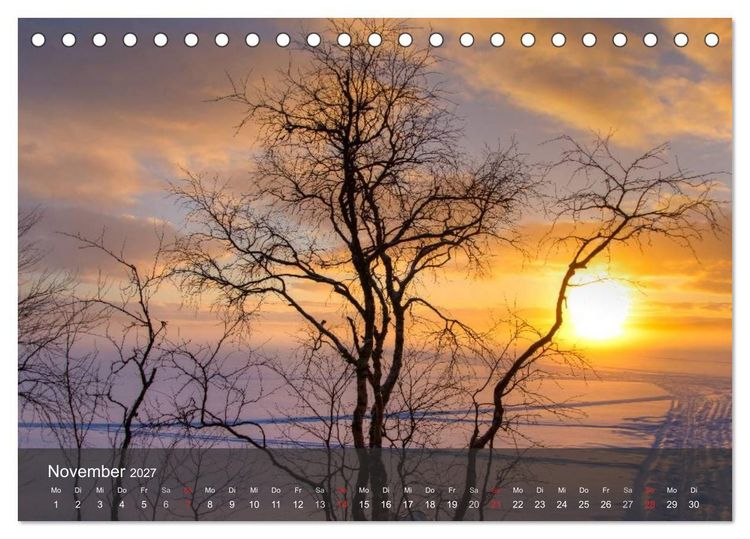 Produktbild: Lappland 2027 (Tischkalender 2027 DIN A5 quer), CALVENDO Monatskalender