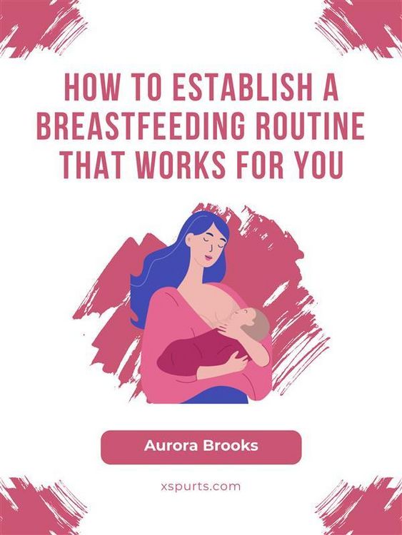 Produktbild: How to Establish a Breastfeeding Routine That Works for You