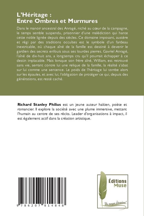 Produktbild: L'H&eacute;ritage : Entre Ombres et Murmures