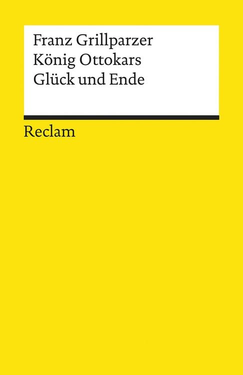 Produktbild: König Ottokars Glück und Ende