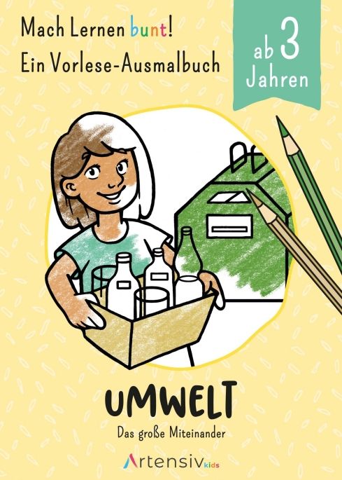 Produktbild: Umwelt - Ein Vorlese-Malbuch f&uuml;r Kinder ab 3 Jahren