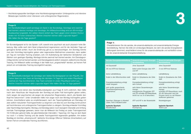 Produktbild: Optimales Sportwissen &ndash;&nbsp;L&ouml;sungsbuch