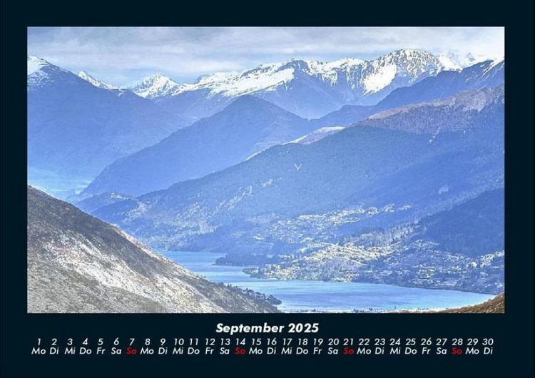 Produktbild: Bergige Welten 2025 Fotokalender DIN A4