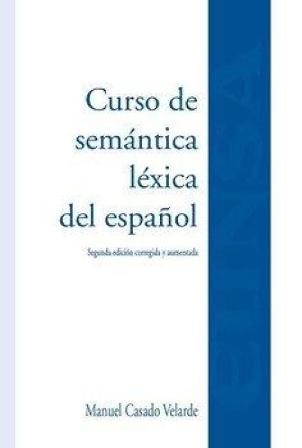 Produktbild: Curso de sem&aacute;ntica l&eacute;xica del espa&ntilde;ol