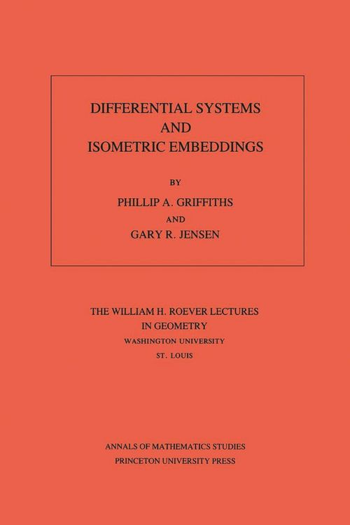 Produktbild: Differential Systems and Isometric Embeddings
