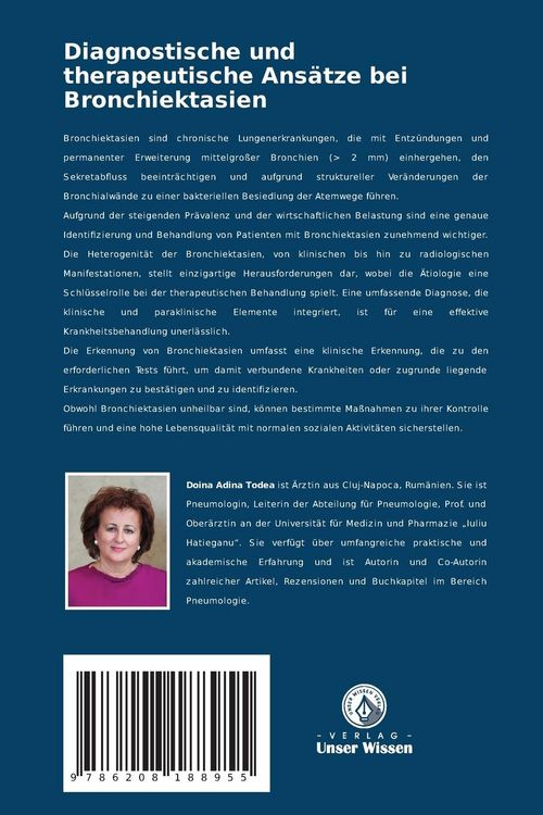 Produktbild: Diagnostische und therapeutische Ans&auml;tze bei Bronchiektasien