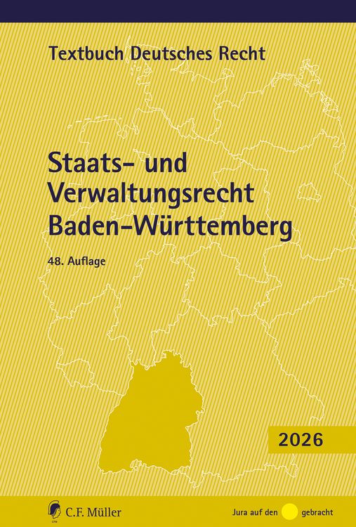 Produktbild: Staats- und Verwaltungsrecht Baden-W&uuml;rttemberg