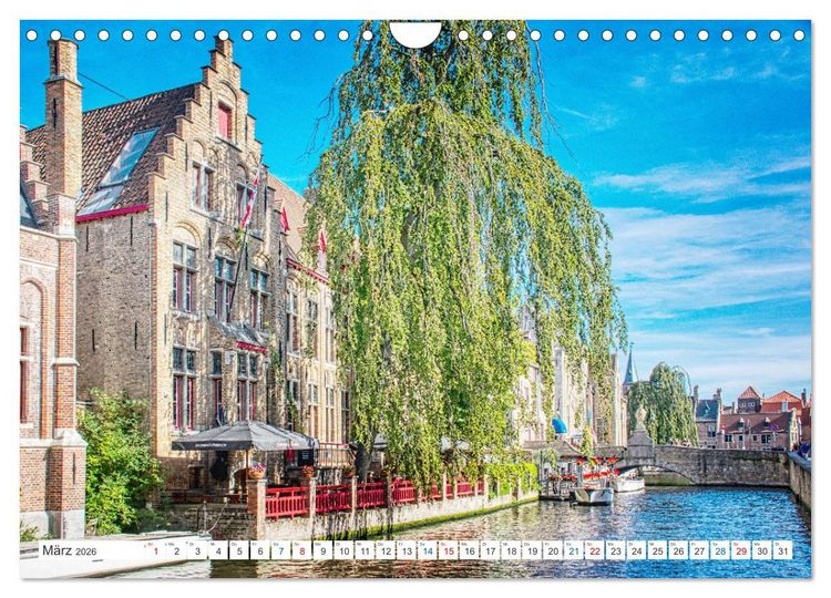Produktbild: Br&uuml;gge sehen - und sich verlieben (Wandkalender 2026 DIN A4 quer), CALVENDO Monatskalender