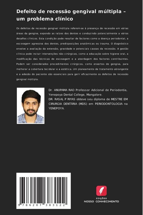 Produktbild: Defeito de recess&atilde;o gengival m&uacute;ltipla - um problema cl&iacute;nico