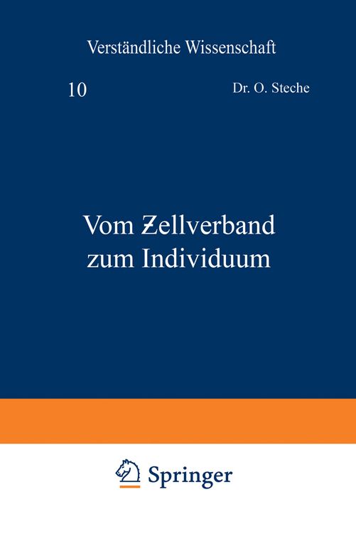 Produktbild: Vom Zellverband zum Individuum