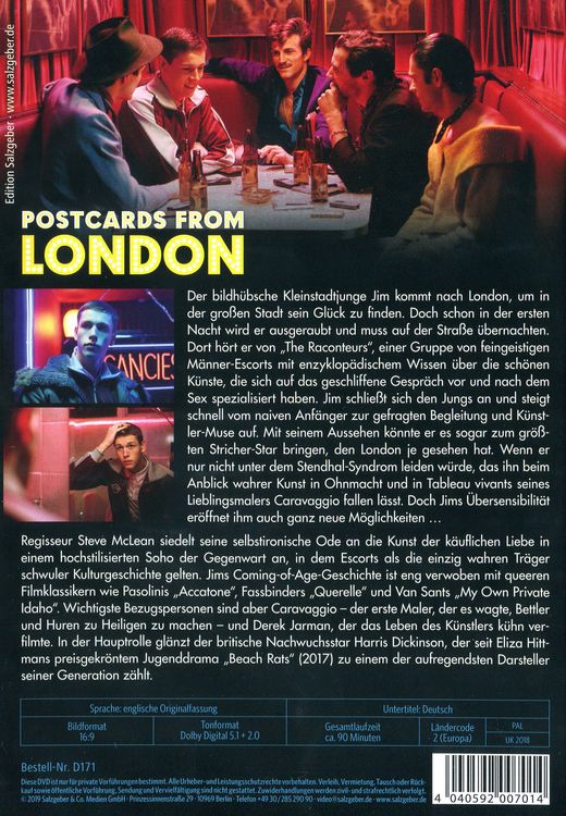 Produktbild: Postcards from London