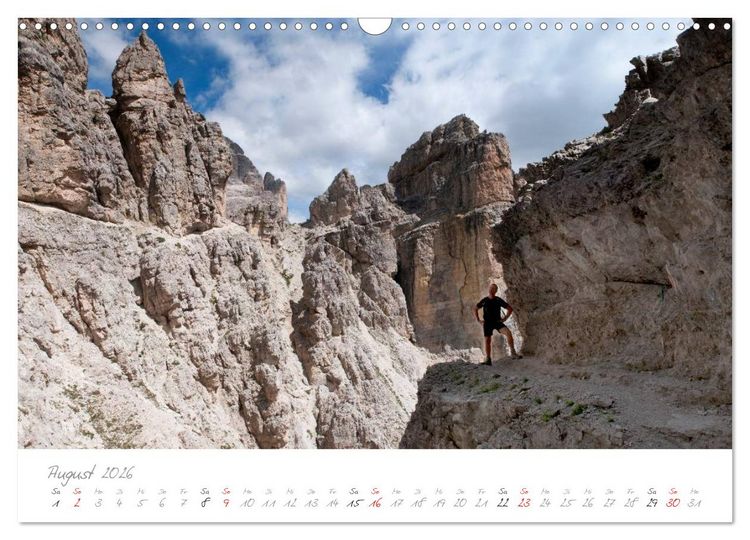 Produktbild: S&uuml;chtig nach den Dolomiten (Wandkalender 2026 DIN A3 quer), CALVENDO Monatskalender