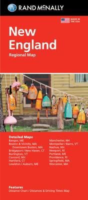 Produktbild: Rand Mcnally: Rand McNally Folded Map: New England