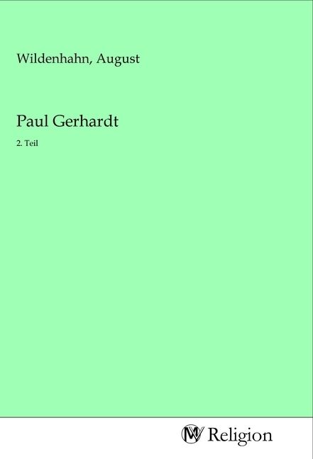 Produktbild: Paul Gerhardt