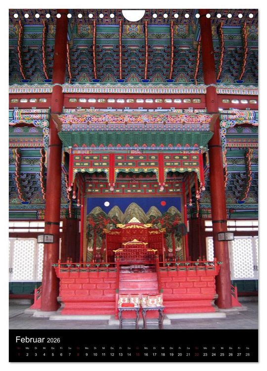 Produktbild: S&uuml;dkorea &ndash; Impressionen (Wandkalender 2026 DIN A4 hoch), CALVENDO Monatskalender