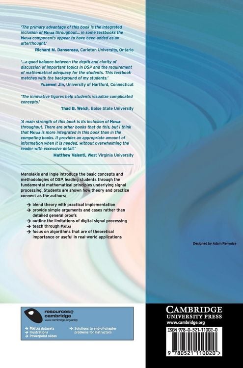 Produktbild: Applied Digital Signal Processing