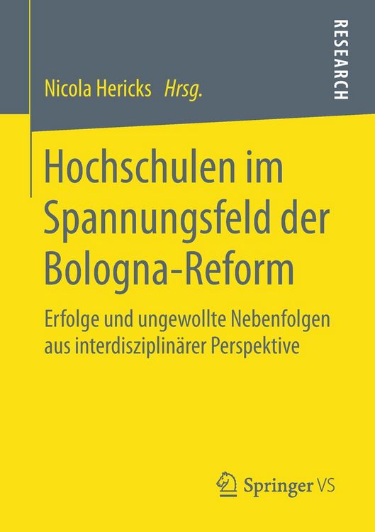 Produktbild: Hochschulen im Spannungsfeld der Bologna-Reform