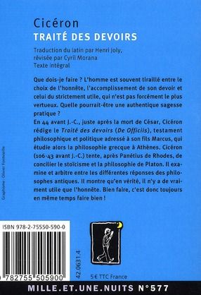 Produktbild: Traite des Devoirs
