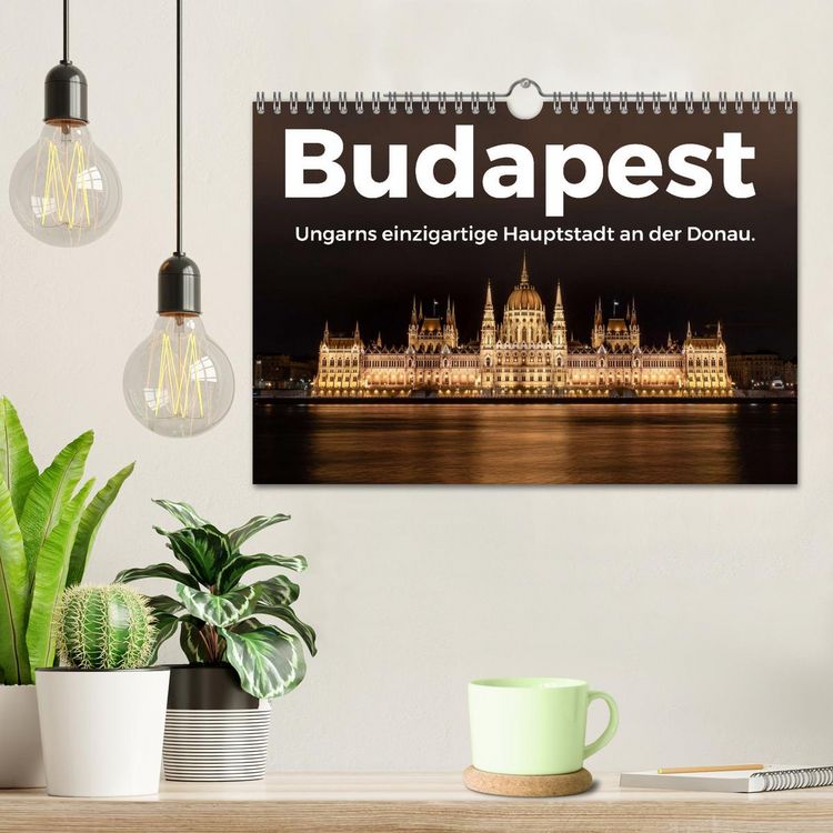 Produktbild: Budapest - Ungarns einzigartige Hauptstadt an der Donau. (Wandkalender 2026 DIN A4 quer), CALVENDO Monatskalender