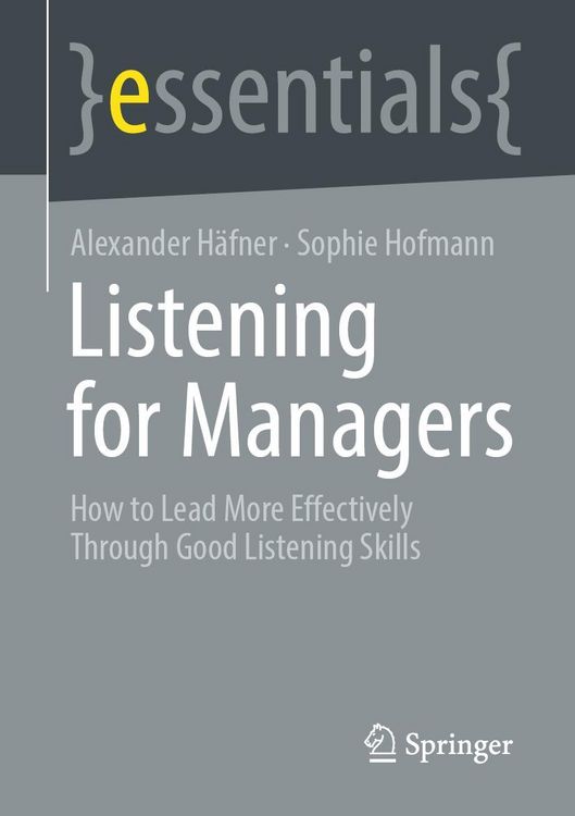 Produktbild: Listening for Managers