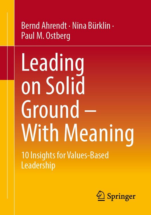 Produktbild: Leading on Solid Ground &ndash; With Meaning