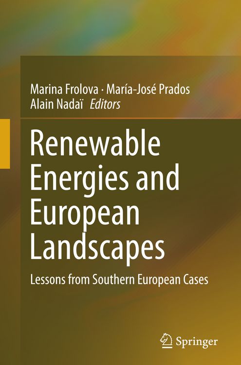 Produktbild: Renewable Energies and European Landscapes