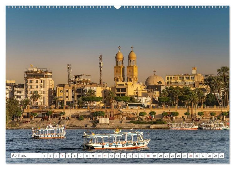 Produktbild: &Auml;gypten - Karnak, die thebanische Nekropole und Luxor (Wandkalender 2027 DIN A2 quer), CALVENDO Monatskalender