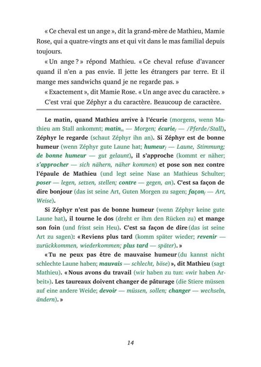 Produktbild: Le Cheval Blanc de Camargue - Franz&ouml;sisch lernen mit lustigen Kurzgeschichten A1-A2 (+ Audio-CD)