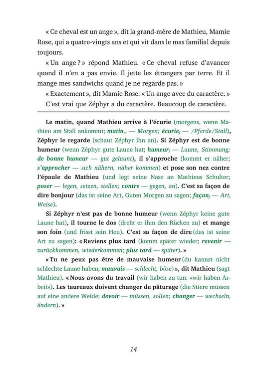 Produktbild: Le Cheval Blanc de Camargue - Franz&ouml;sisch lernen mit lustigen Kurzgeschichten A1-A2 (+ Audio-Online)