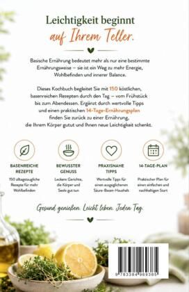 Produktbild: Basische Ern&auml;hrung - Zur&uuml;ck zu mehr Leichtigkeit