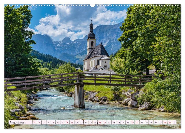 Produktbild: Deutschland - Traumhafte Reiseziele (hochwertiger Premium Wandkalender 2026 DIN A2 quer), Kunstdruck in Hochglanz